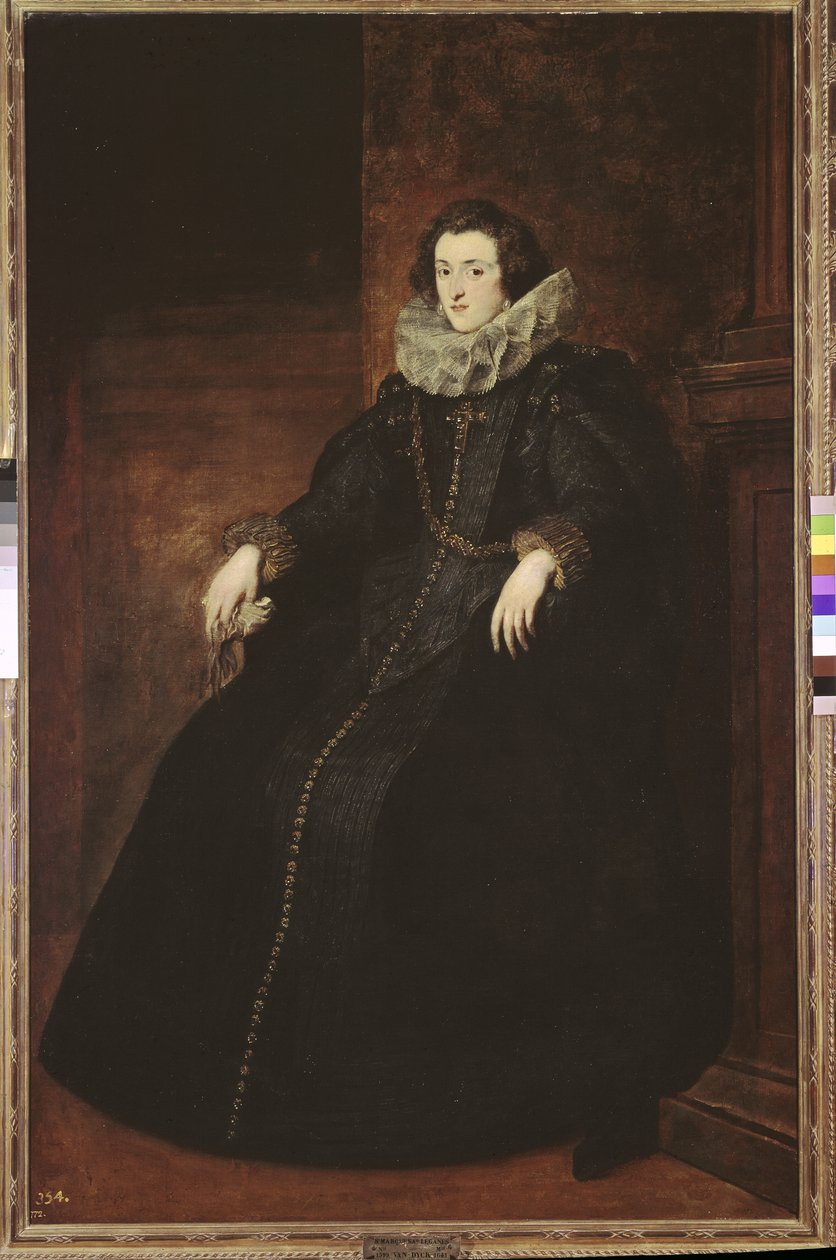 Porträt von Policena Spinola von Anthony van Dyck