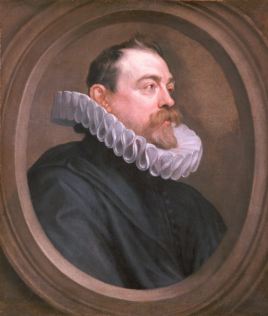 Porträt eines Mannes, Brustlänge, ca. 1620-1640 von Anthony van Dyck