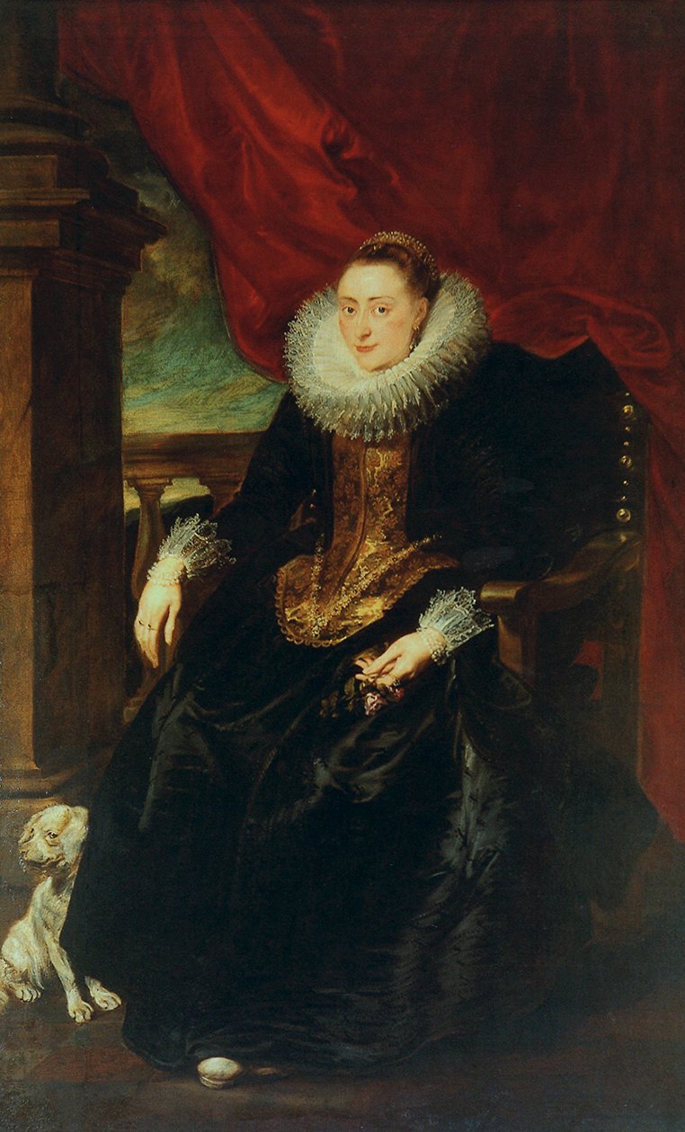 Porträt einer Frau, möglicherweise Gertrudis Wiegers von Anthony van Dyck