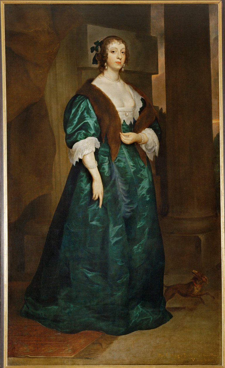 Posthumes Porträt von Mary Fielding von Anthony van Dyck