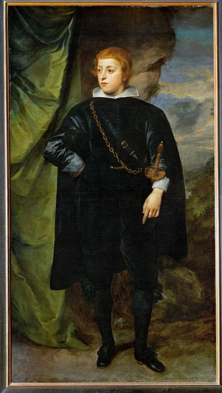 Prinz Karl Ludwig von der Pfalz, Sohn des "Winterkönigs" Friedrich V von Anthony van Dyck