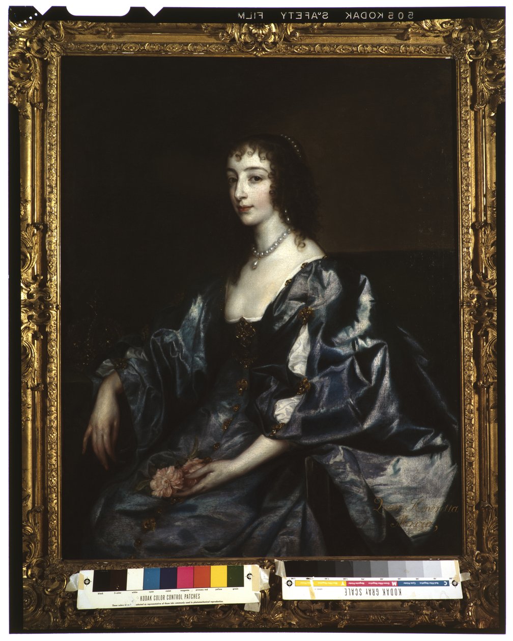 Königin Henrietta Maria von England, ca. 1636-38 von Anthony van Dyck