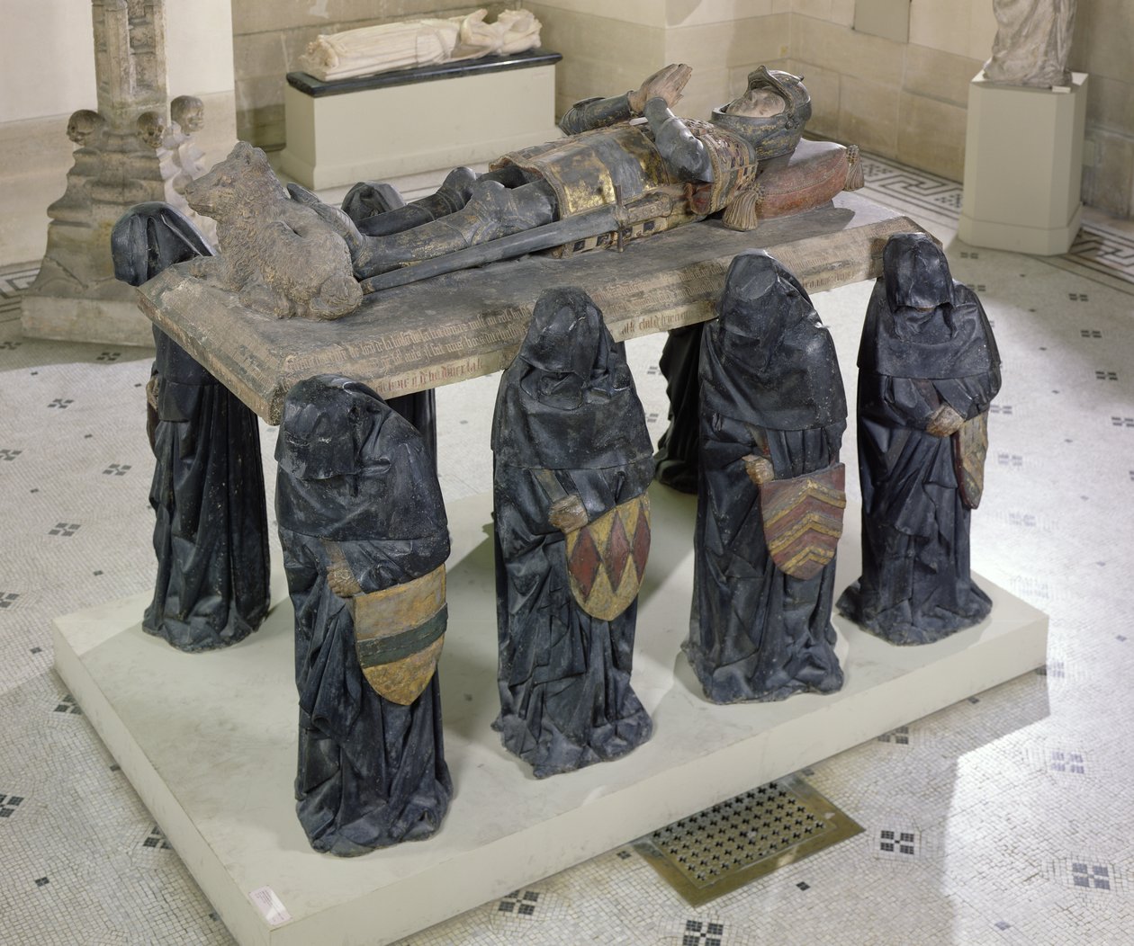 Grab von Philippe Pot (1428-94) aus der Abtei Citeaux, ca. 1480-83 von Antoine Le Moiturier