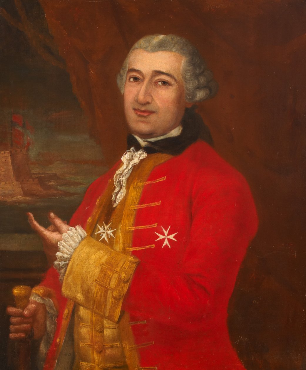 Rene Jacob de Tigne, ca. 1798 von Antoine de Favray