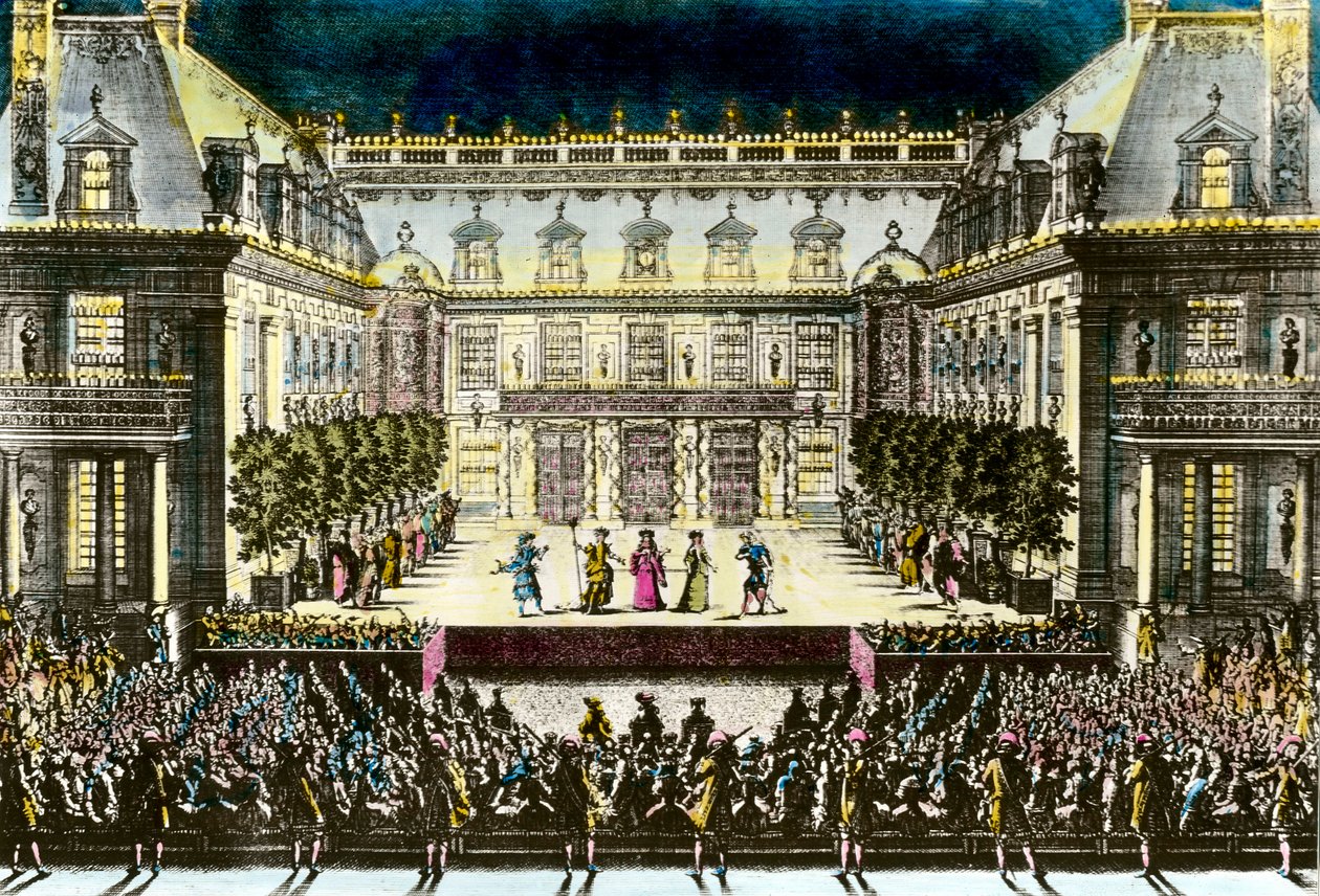 Darstellung der Operntragödie Alceste, ou le Triomphe d