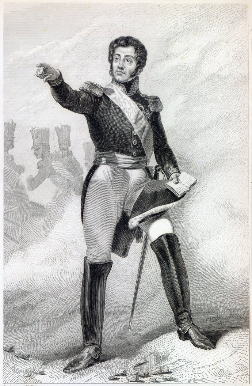 Gabriel Jean Joseph Molitor (1770-1849), Graf und Marschall von Frankreich von Antoine Charles Horace Vernet