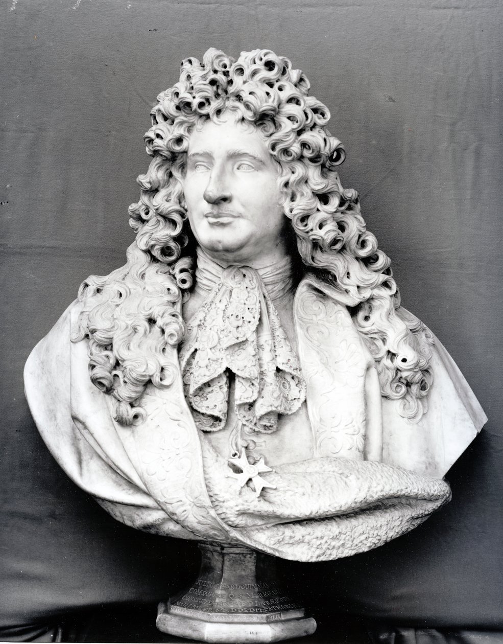 Büste von Jules Hardouin Mansart (1646-1708) 1698 von Antoine Coysevox