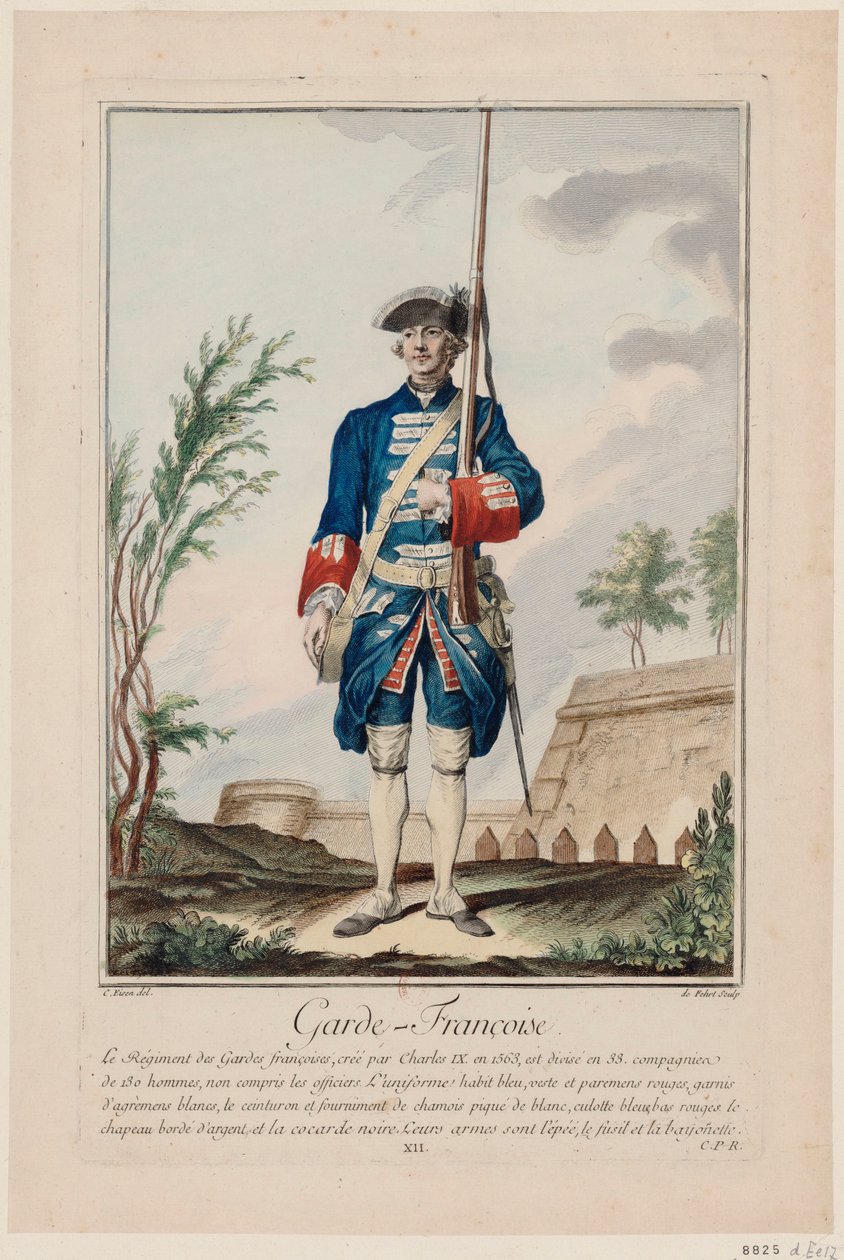 Die französischen Garden von Antoine Jean De Fehrt