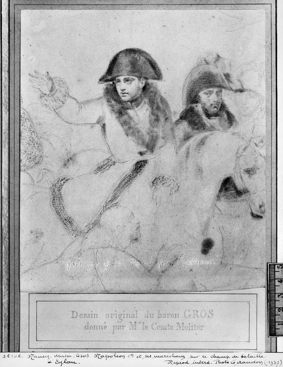 Napoleon auf dem Schlachtfeld von Eylau, ca. 1807-08 von Antoine Jean Gros