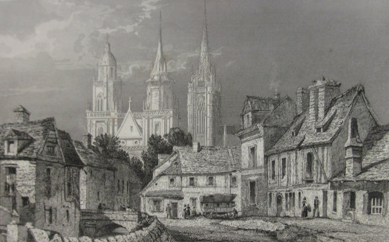 La Normandie Jules Janin Illustration 155 von Antoine Leon Morel Fatio