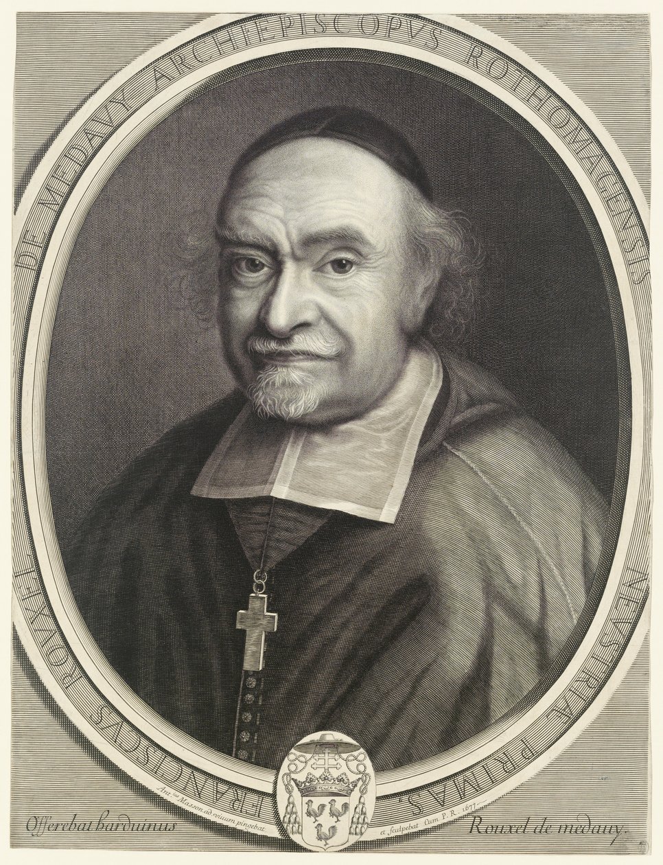Francois Rouxel de Medavy, Erzbischof von Rouen von Antoine Masson