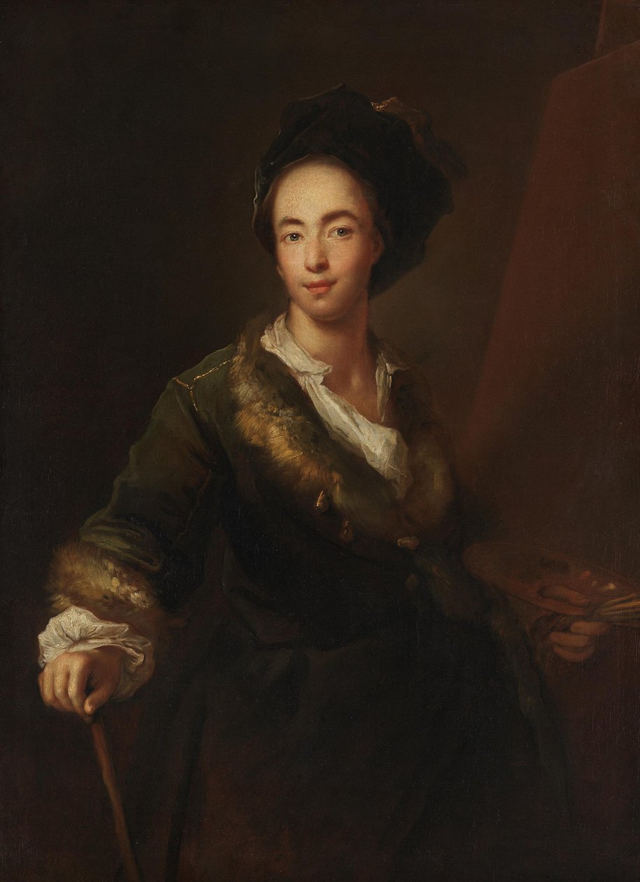 Selbstbildnis von Antoine Pesne
