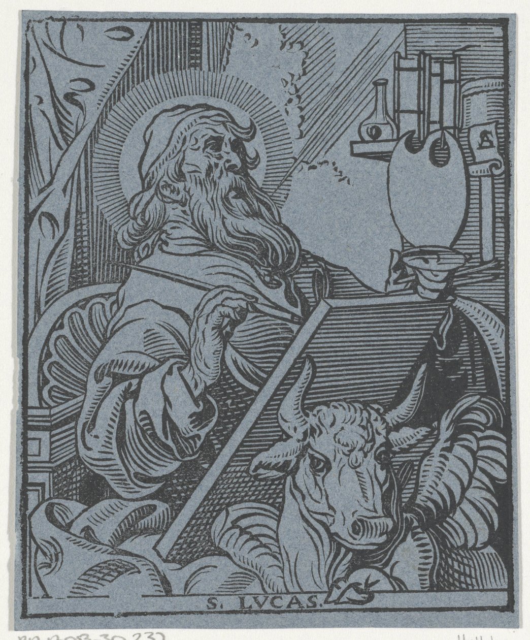 Lukas der Evangelist (Die vier Evangelisten) von Antoine Sallaert