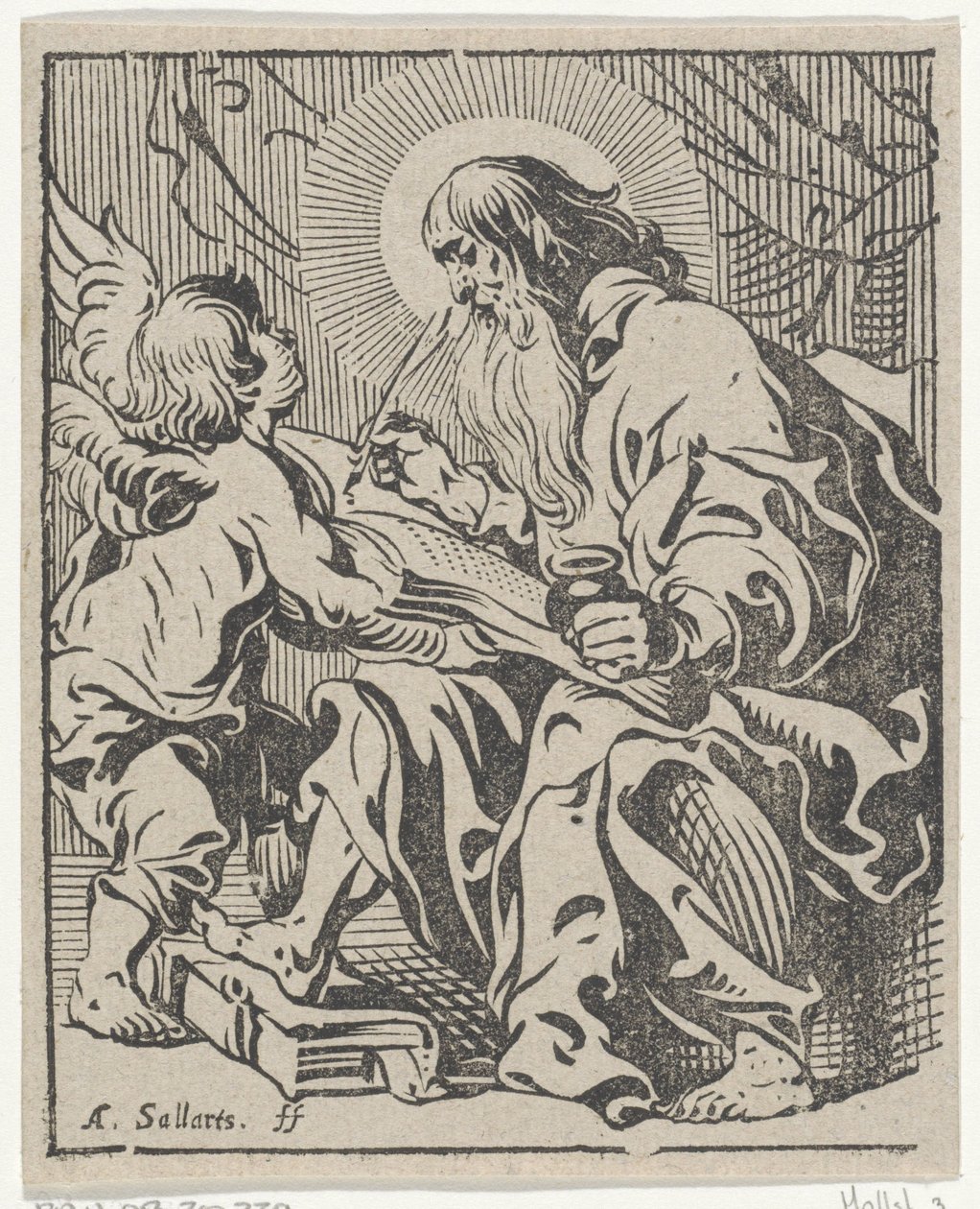 Matthäus der Evangelist von Antoine Sallaert