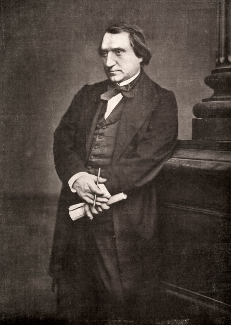 Ernest Renan, französischer Philosoph und Schriftsteller von Antoine Samuel Adam Salomon