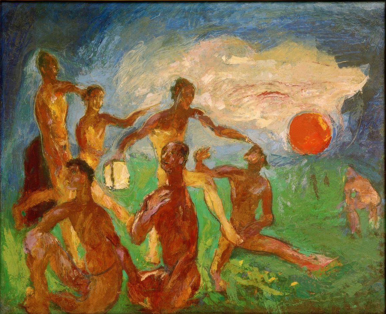Die Sonnensucher von Anton Kolig