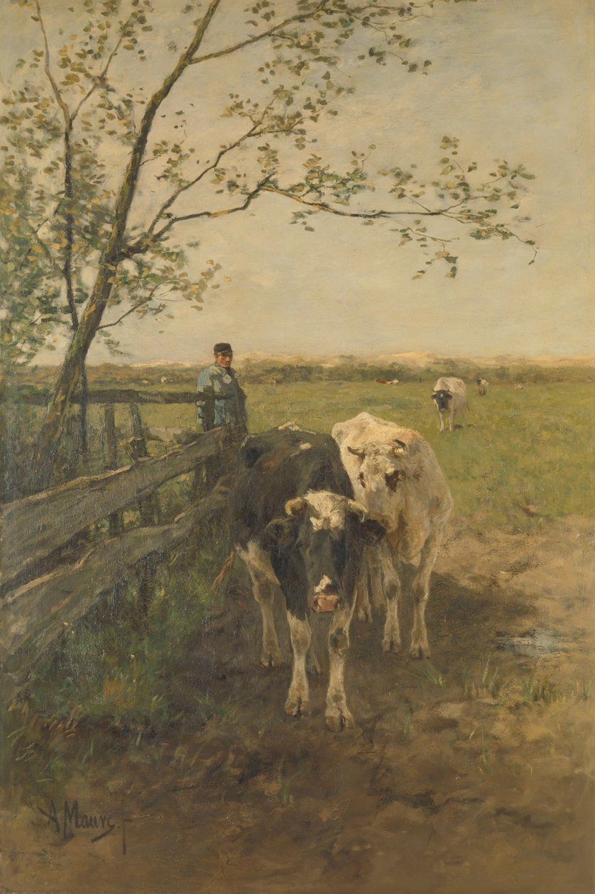 Die Milchbiegung von Anton Mauve