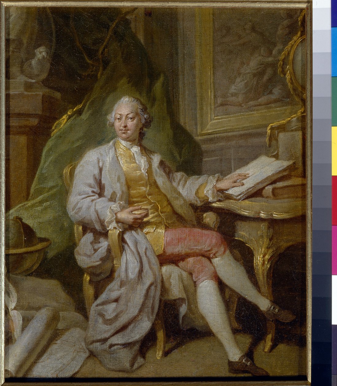 Porträt von L. Henninger von Anton Pavlovich Losenko