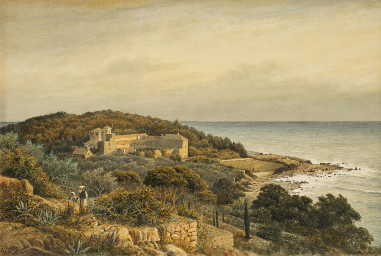 Lacroma in Dalmatien von Anton Perko