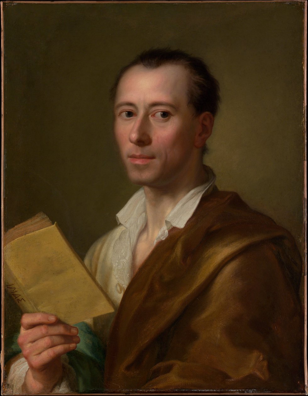 Johann Joachim Winckelmann (1717–1768) von Anton Raphael Mengs