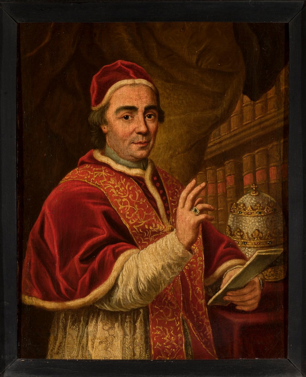 Porträt von Papst Clemens XIII von Anton Raphael Mengs