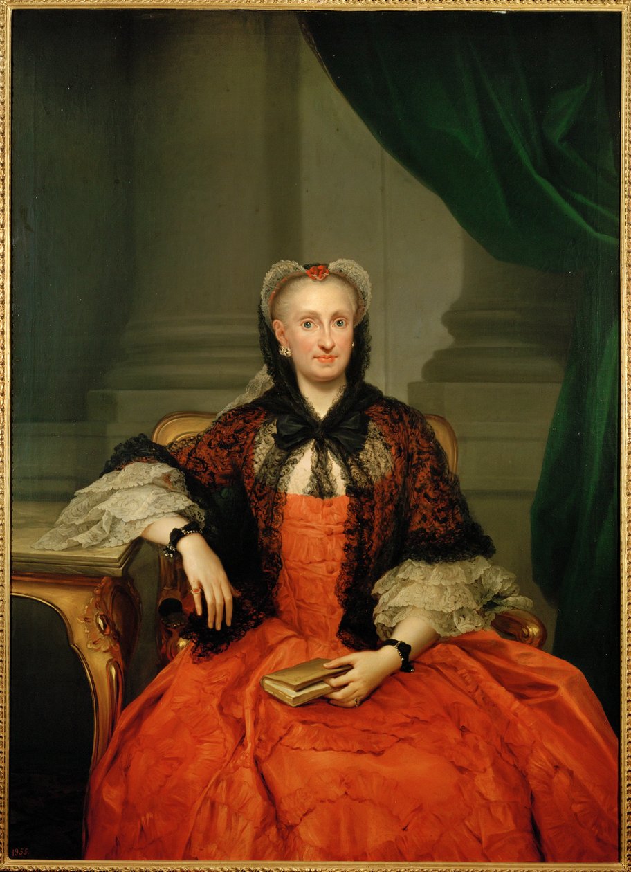 Königin Amalia von Savoyen, Ehefrau von Karl III. von Anton Raphael Mengs