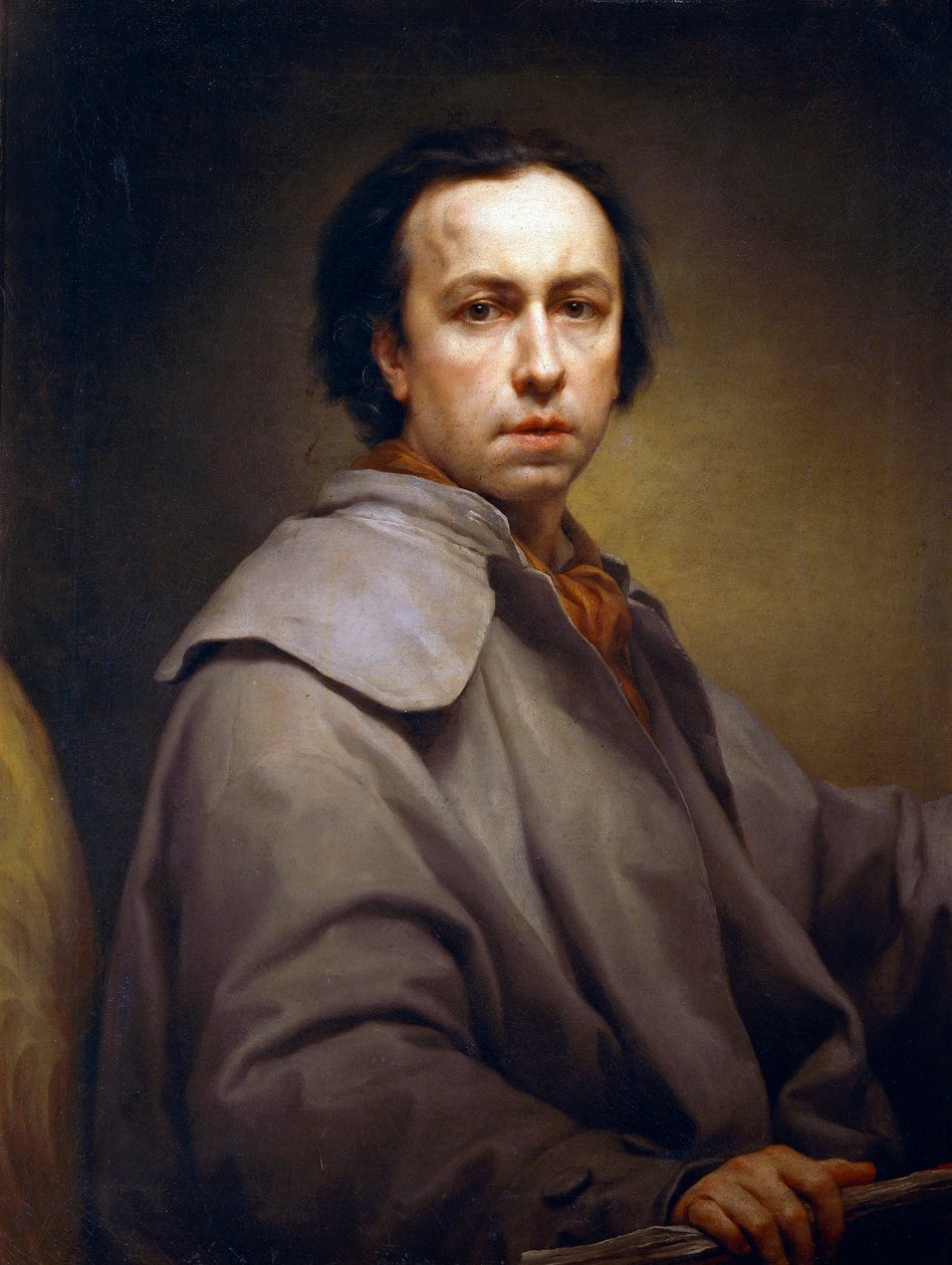 Selbstporträt, um 1776 von Anton Raphael Mengs