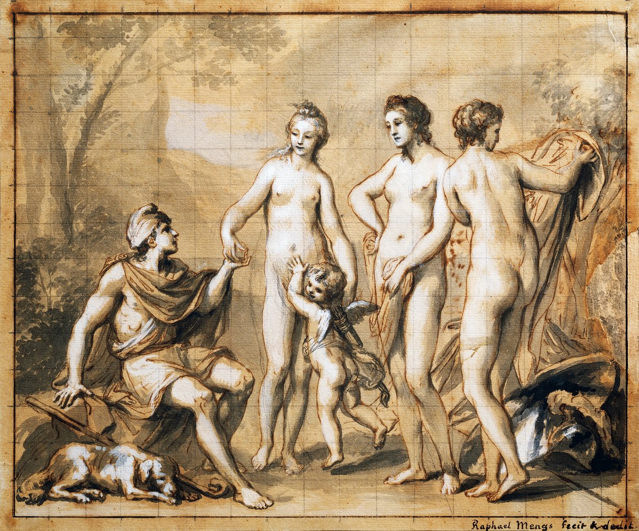 Das Urteil des Paris von Anton Raphael Mengs