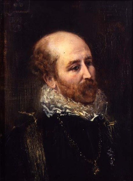 Porträt von Henry Francis Makins in Kostüm von Anton Romako
