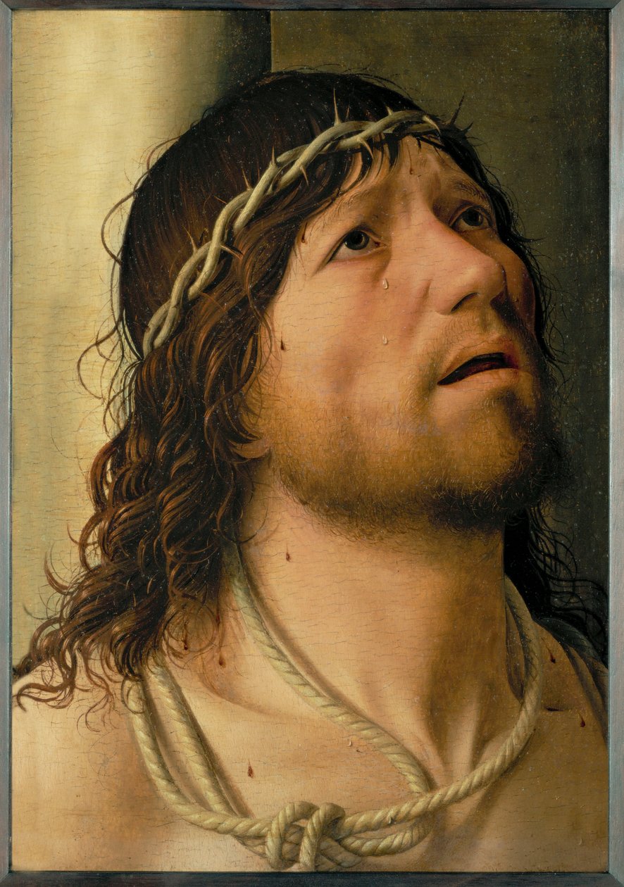Christus an der Geißelsäule von Antonello da Messina