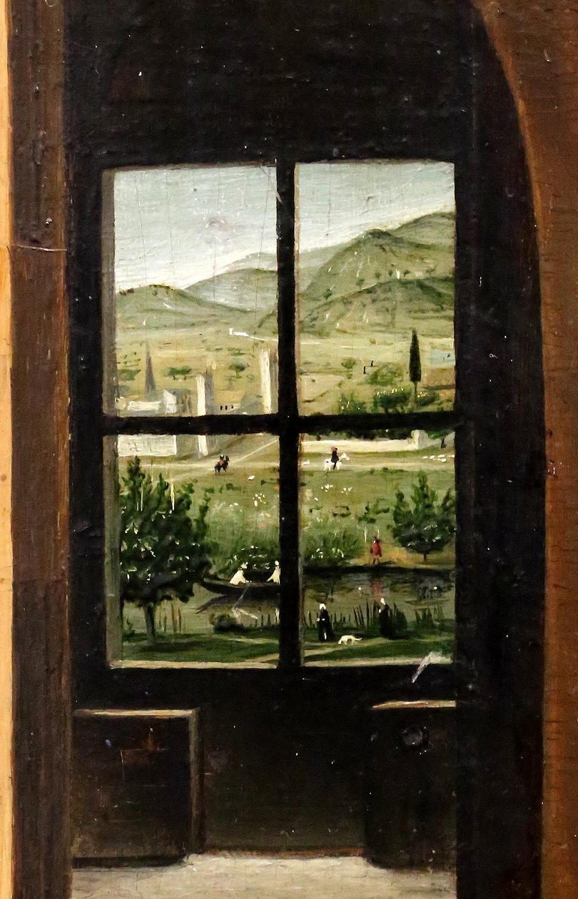 Der heilige Hieronymus in seinem Studierzimmer (Detail) von Antonello da Messina