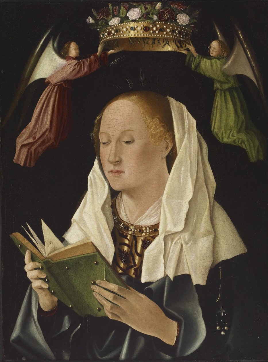 Die Jungfrau Maria beim Lesen von Antonello da Messina