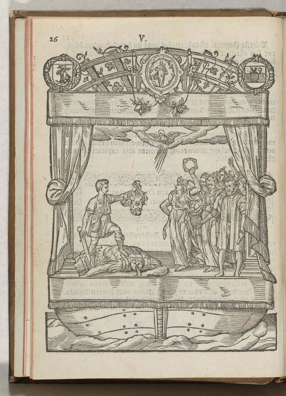 Die Darstellung des Mariacransken: David mit dem Kopf von Goliath, 1577 von Antoni van Leest