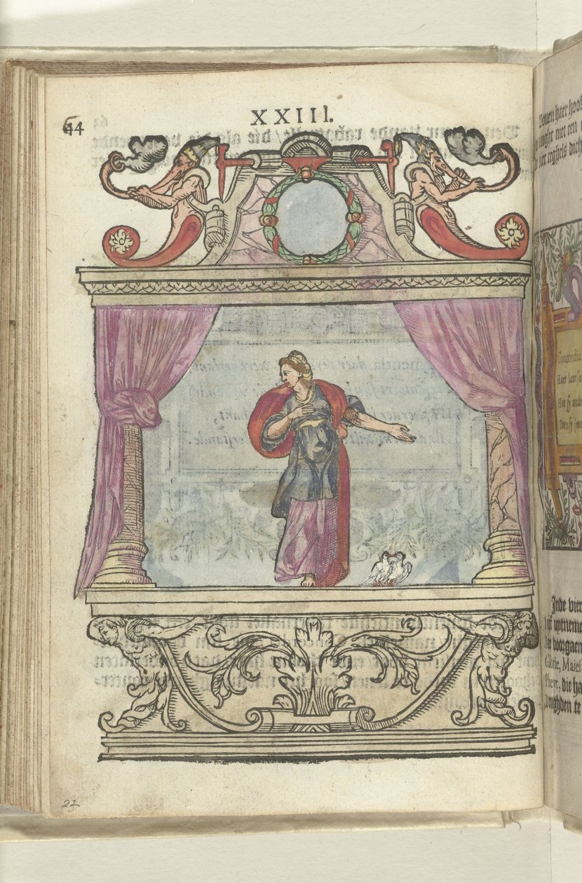 Szene mit der Personifikation der Eintracht (Concordia), 1578 von Antoni van Leest