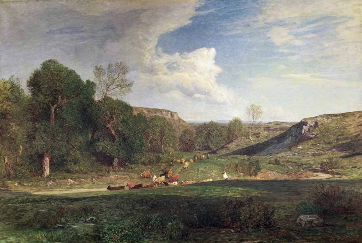 Die Regenwolke von Antonio Fontanesi