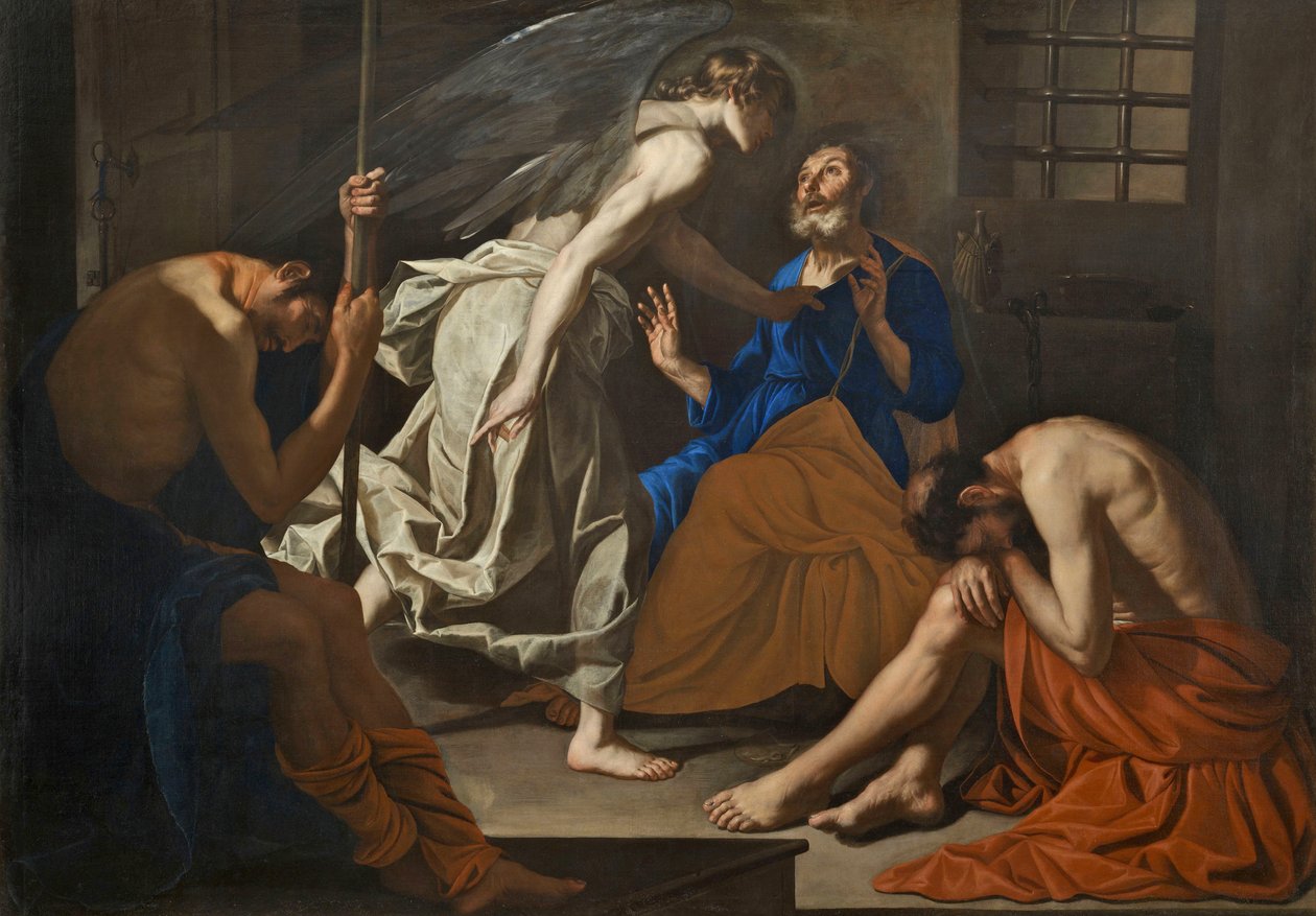 Die Befreiung des heiligen Petrus von Antonio de Bellis