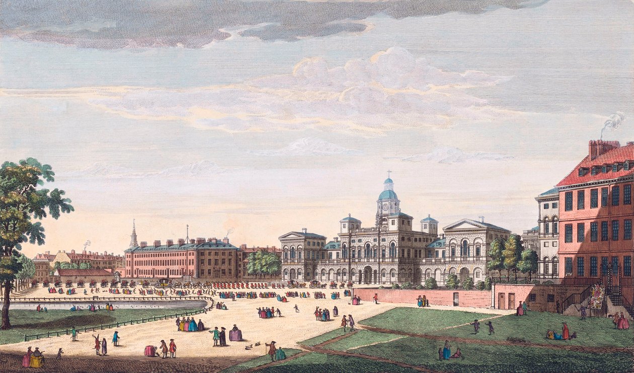 Parade im St. James Park, London 18. Jahrhundert von Antonio (after) Canaletto