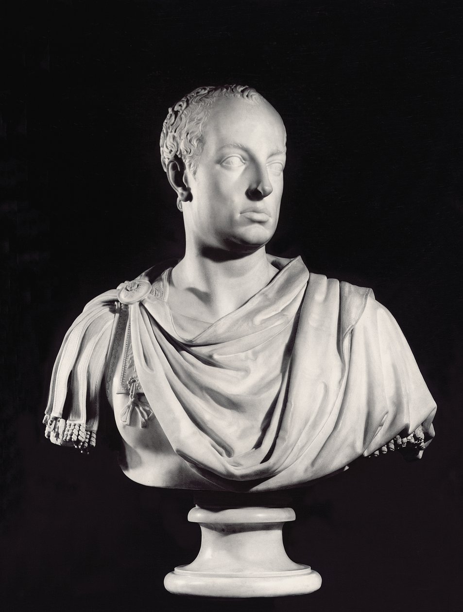 Porträt des Heiligen Römischen Kaisers Franz I. (1708-65) (Marmor) von Antonio Canova