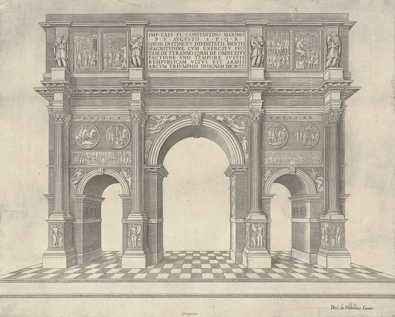 Speculum Romanae Magnificentiae von Antonio Lafreri