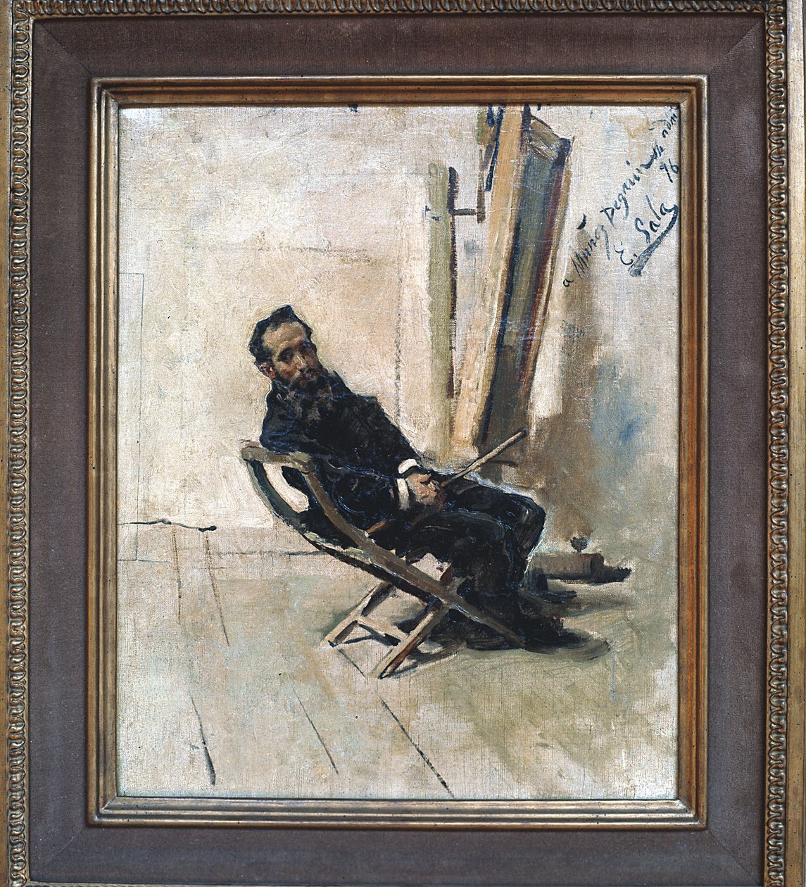 Porträt von Emilio Sala von Antonio Munoz Degrain