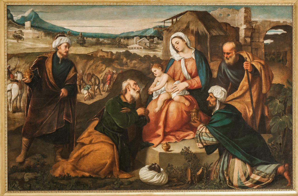 Anbetung der Heiligen Drei Könige von Antonio Palma