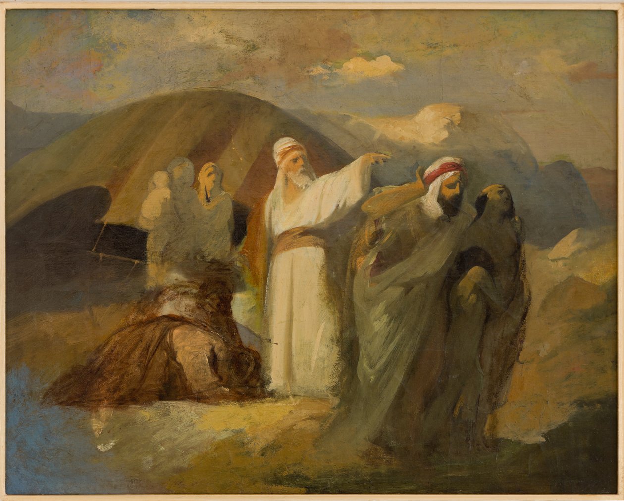 Biblische Szene von Antonio Simonazzi