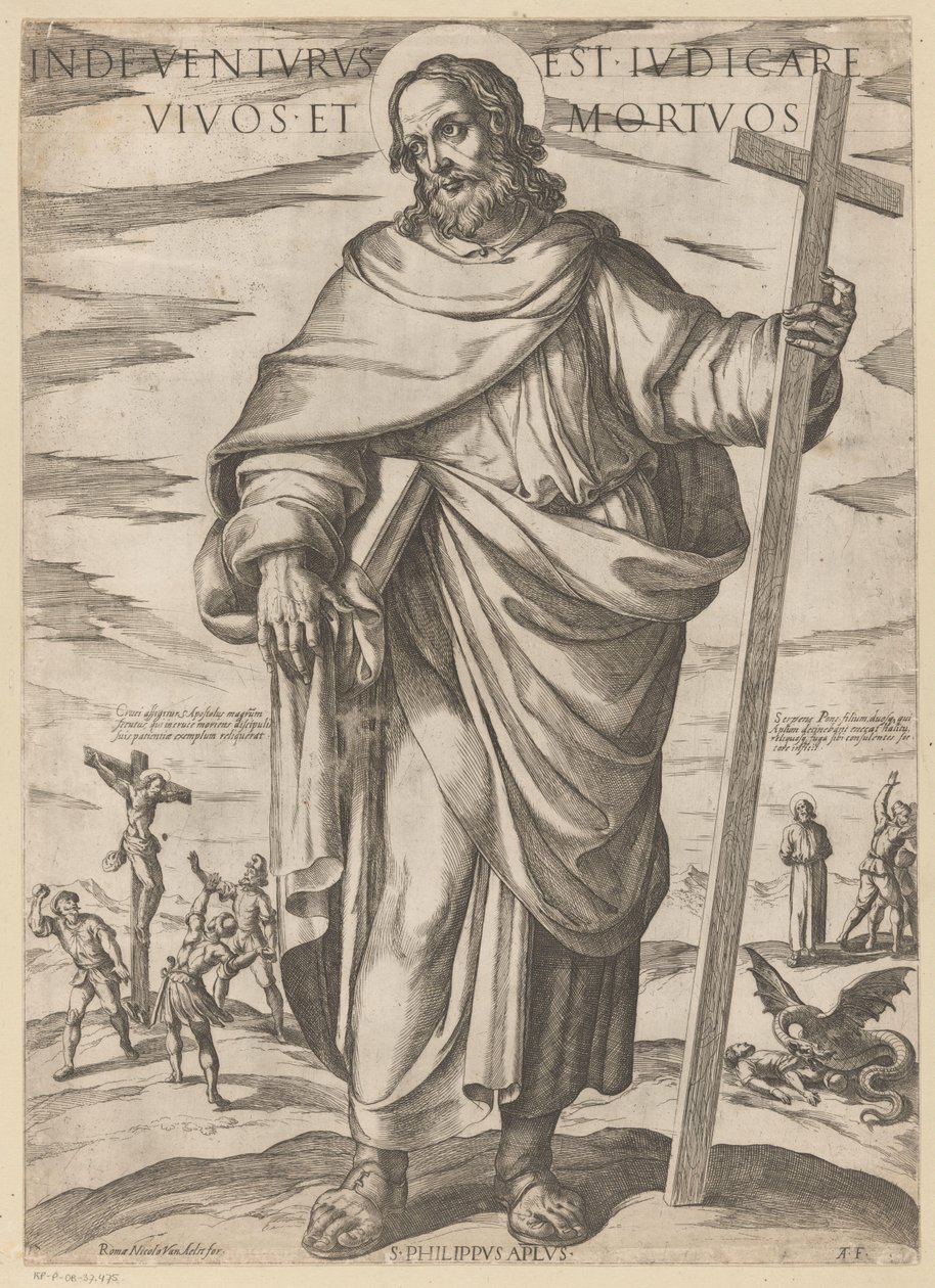 Der heilige Philippus (Serie: Christus, Maria und die Apostel) von Antonio Tempesta