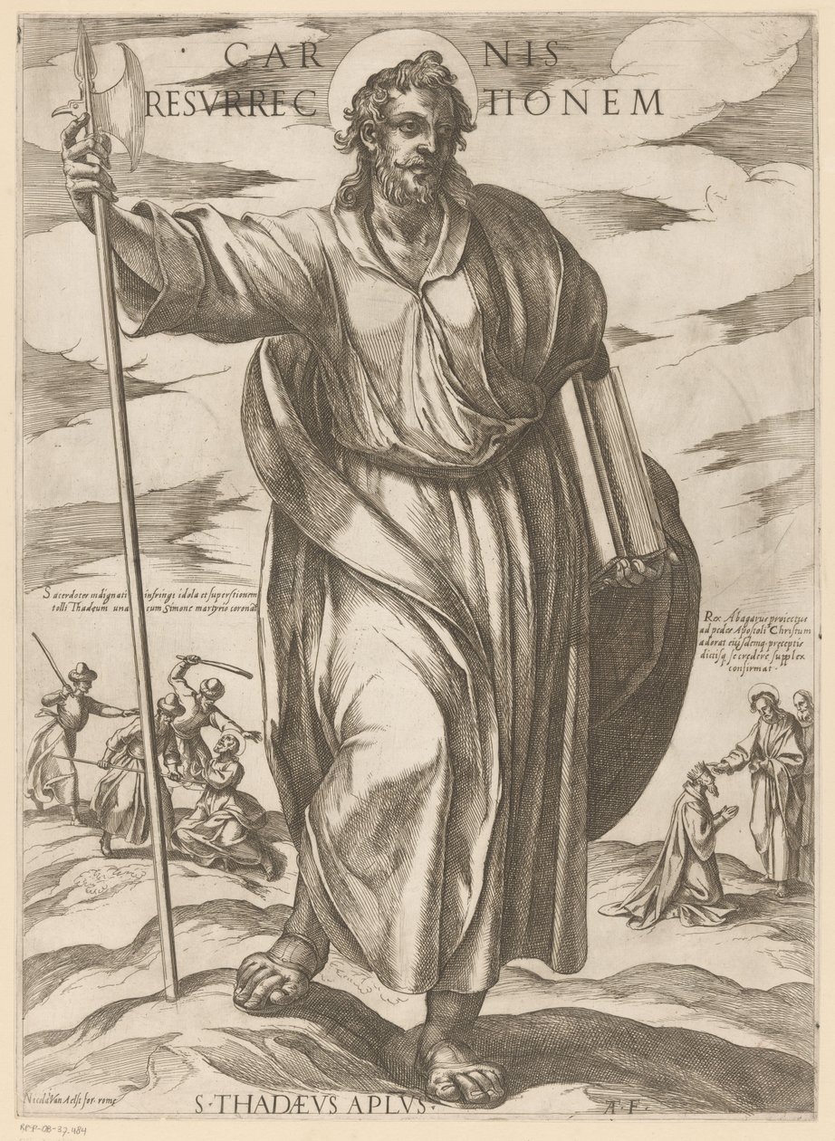 Der heilige Judas Thaddäus von Antonio Tempesta