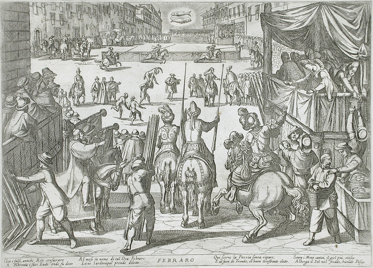 Februar: Ein Turnier von Antonio Tempesta