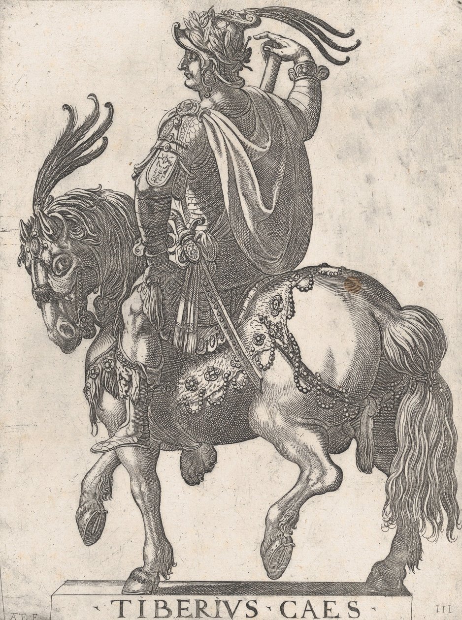 Tafel 3: Kaiser Tiberius zu Pferd, aus 