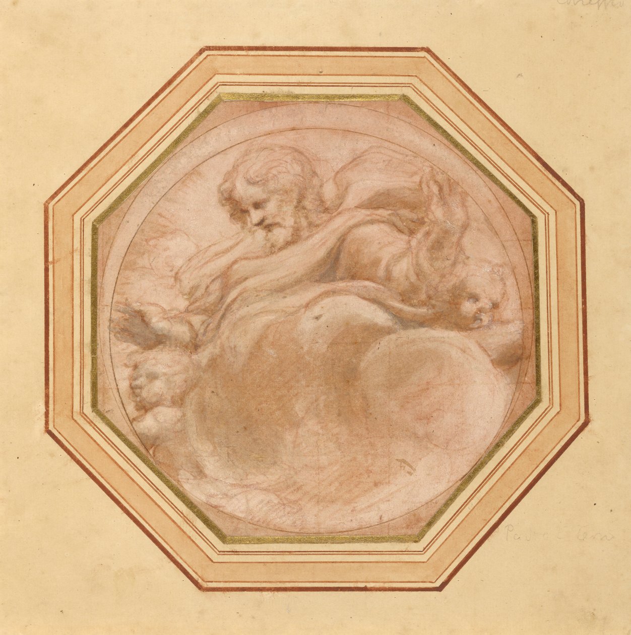 Correggio - Christus in Herrlichkeit von Antonio da Correggio