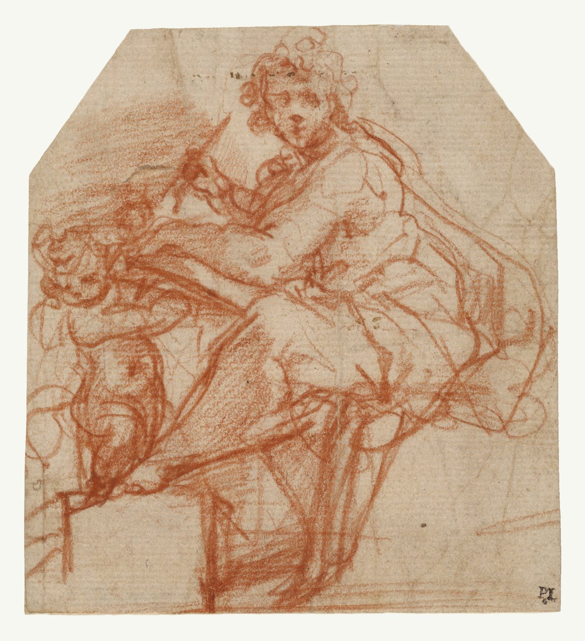 Correggio - Heiliger Matthäus, 91.GB.4 von Antonio da Correggio