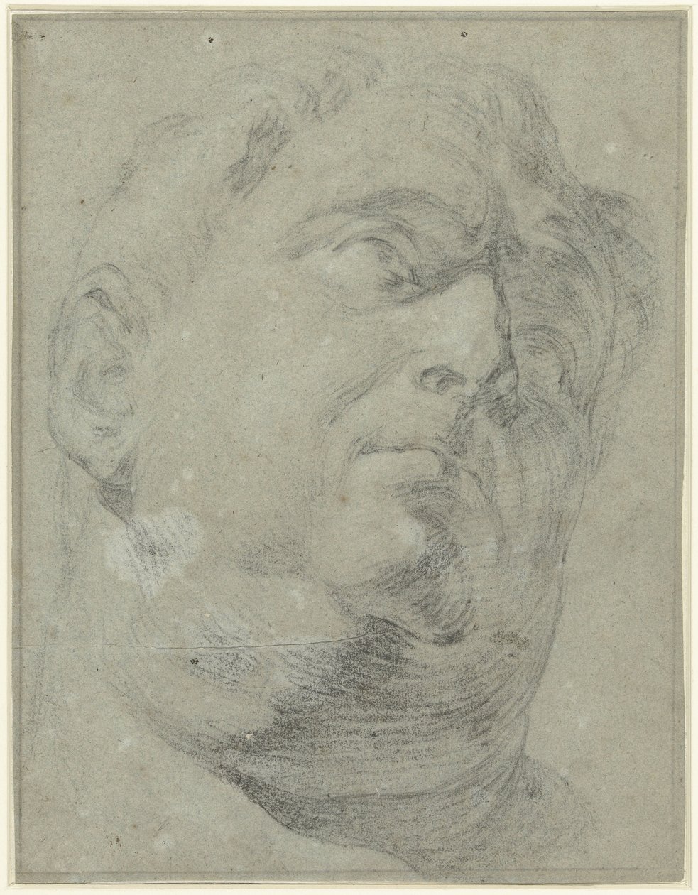 Antike römische Marmorbüste von Presunto Vitellio von Antonio da Cremona