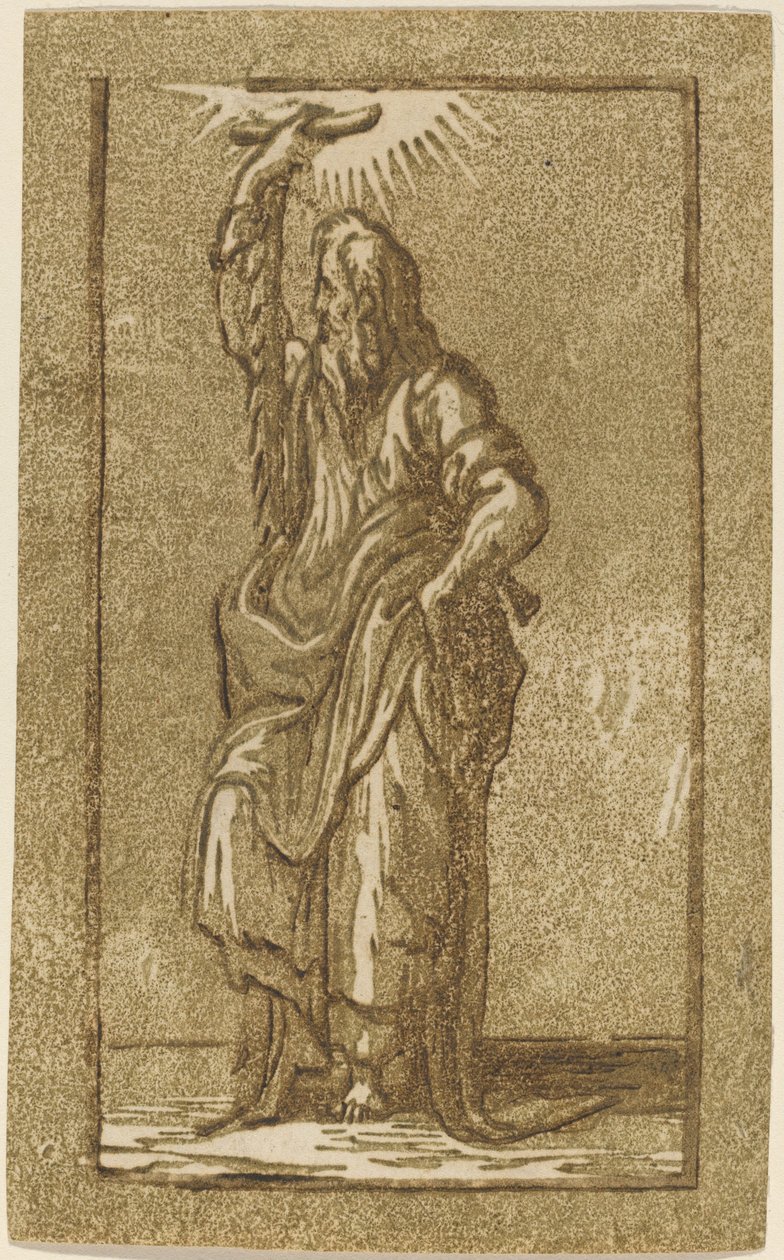 Heiliger Simon von Antonio da Trento after Parmigianino